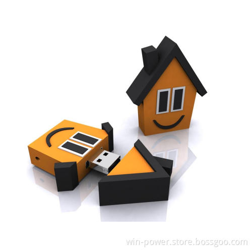 Customized PVC USB Flash Drive, Custom Shaped USB Pen Drive